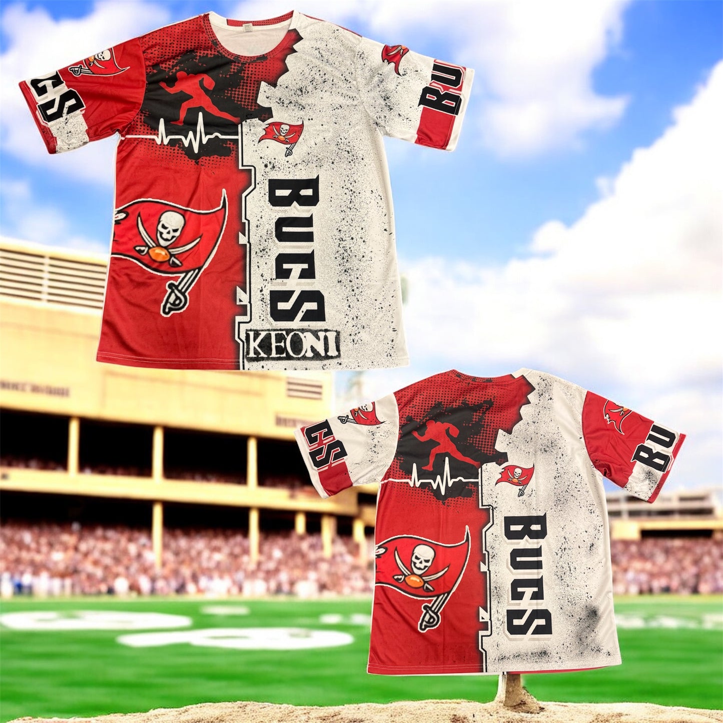 Keoni Buccaneer Heartbeat Tee