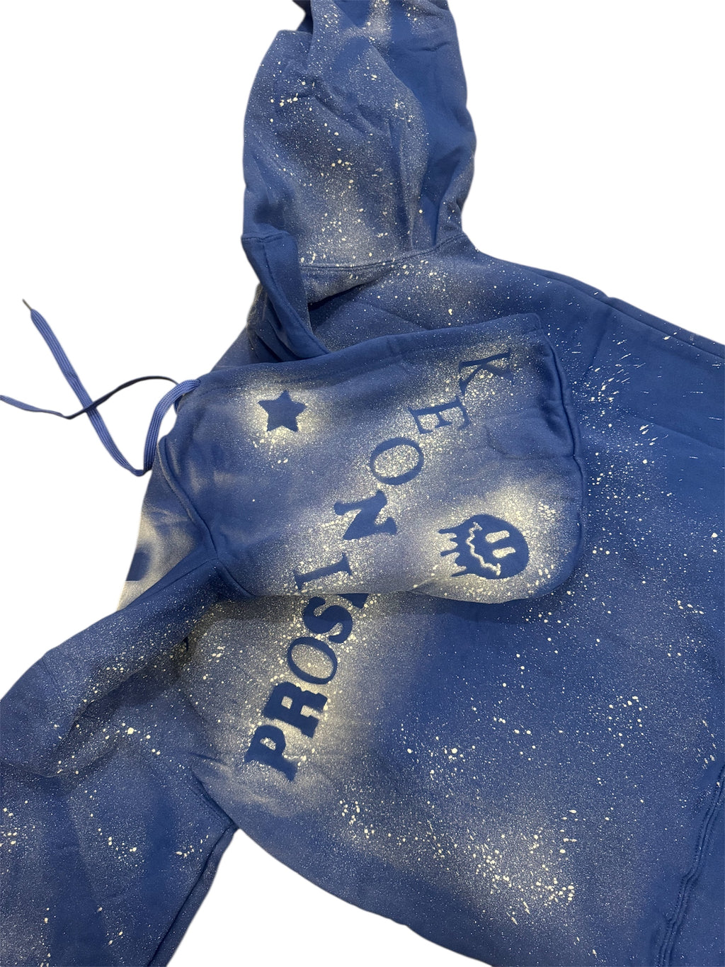 Keoni Biblical Prosperity Blue Hoodie Set