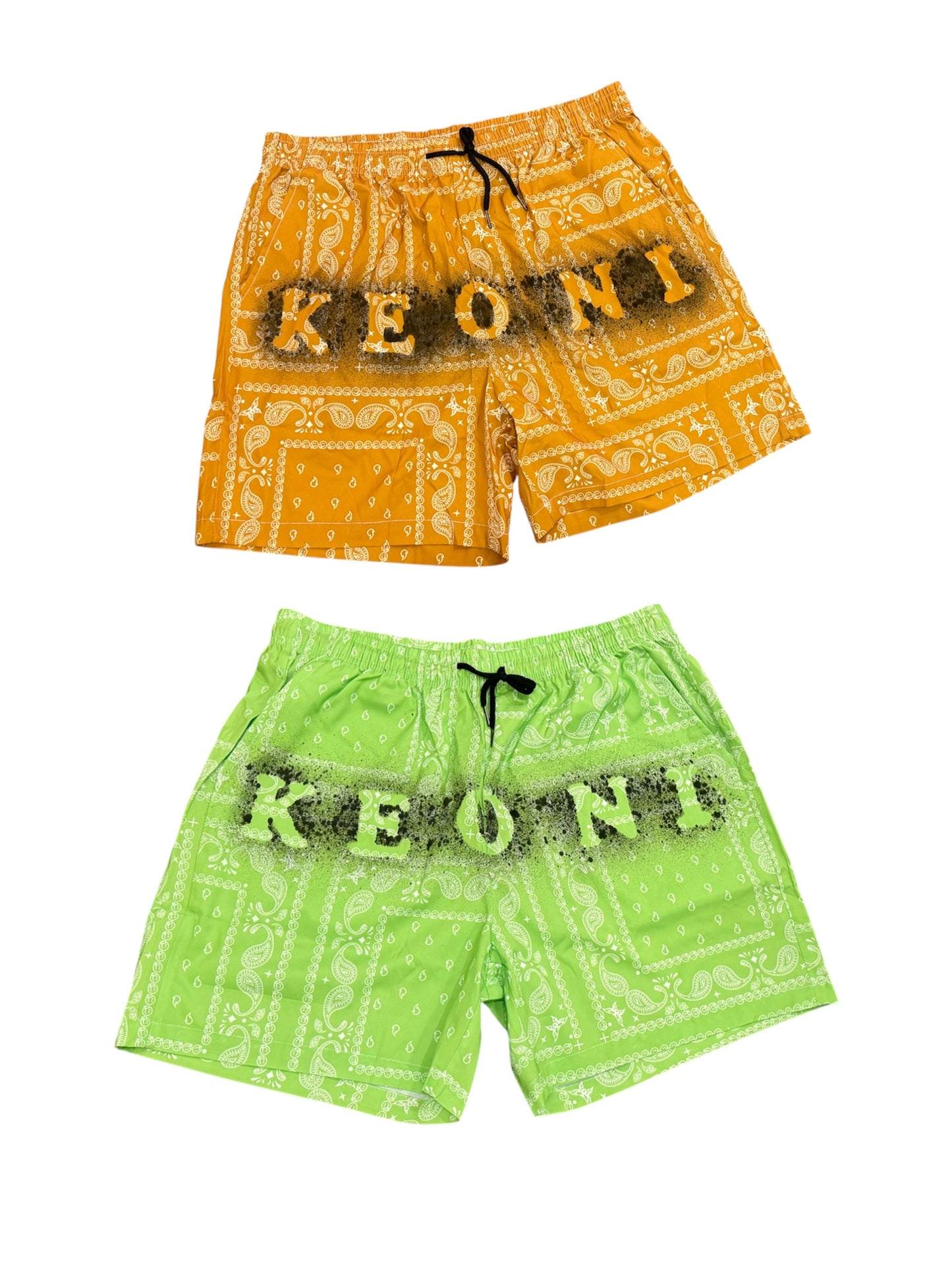 Keoni Paisley Shorts