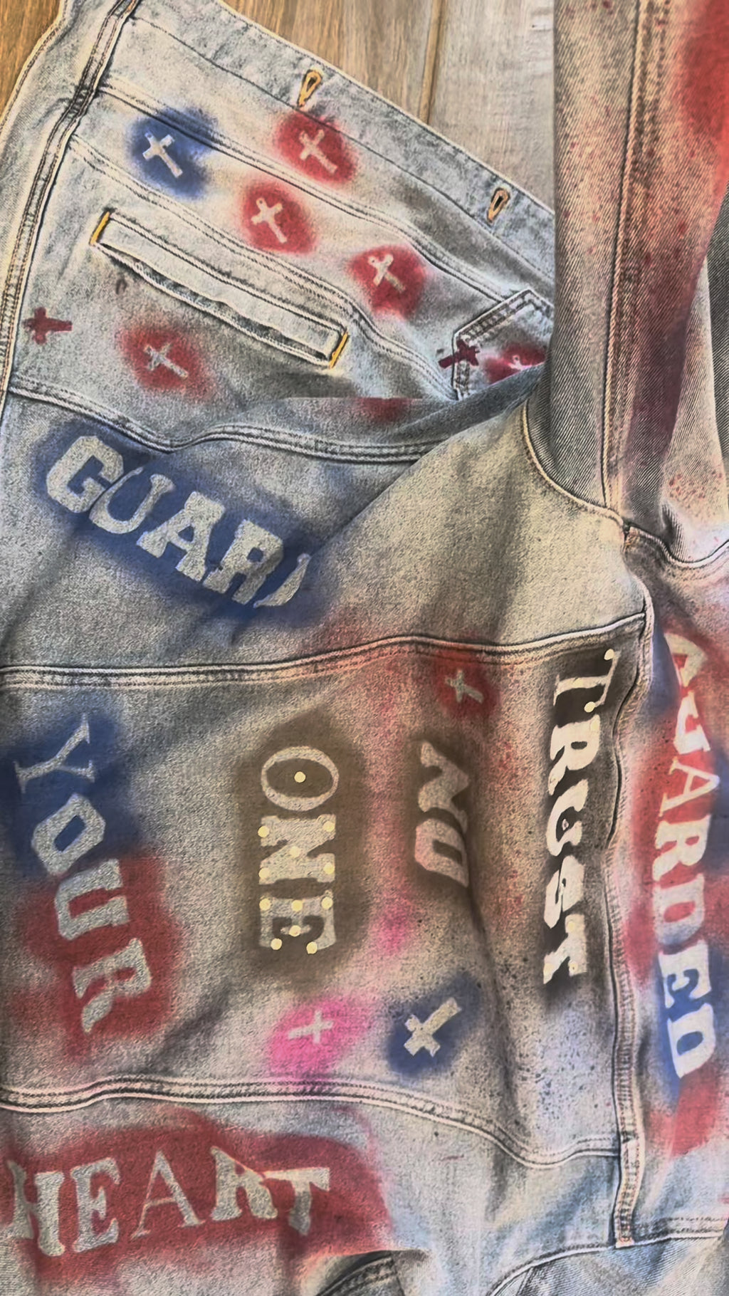 Keoni Trust No One Denim